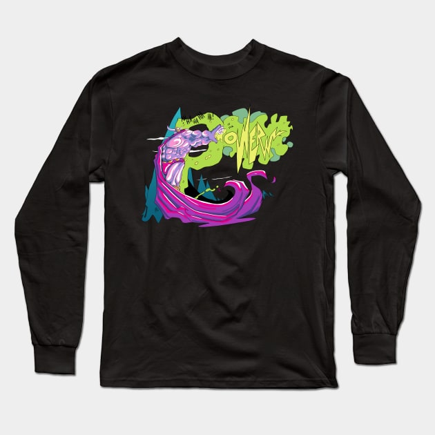 P is for Power Long Sleeve T-Shirt by Brendan Albetski